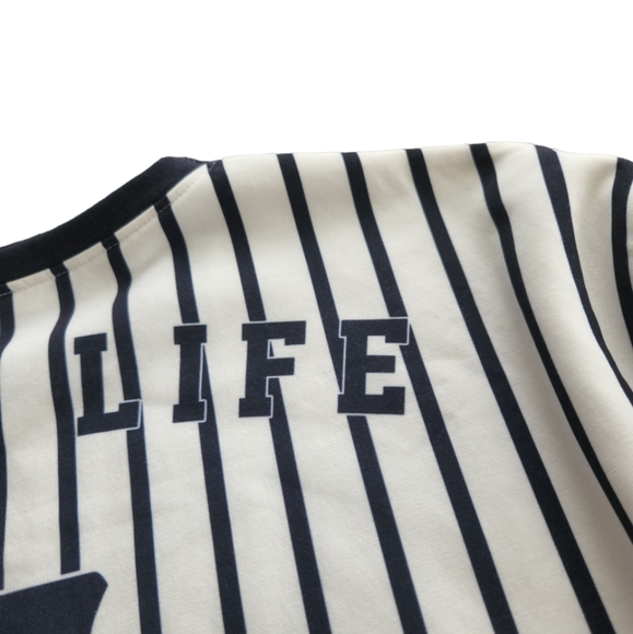 Junkies NY TrifeLife baseball sweater red/white/blue size Large 👌 - Picture 12 of 16